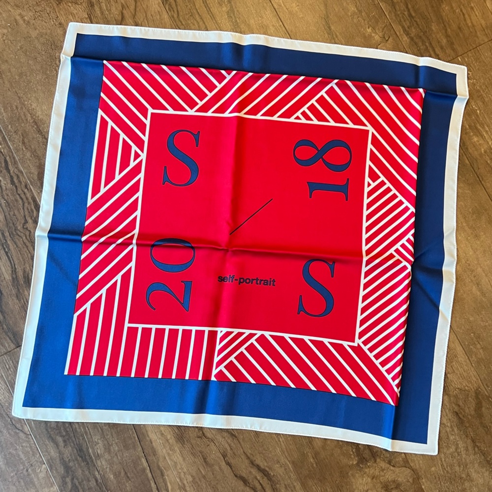 Self-Portrait Silk SS/18 Scarf